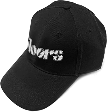 Golden Discs Posters & Merchandise Men's Doors Logo Baseball Cap Adjustable Black [Hat]