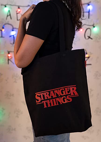 Golden Discs Posters & Merchandise Stranger Things Cotton Tote [Bag]