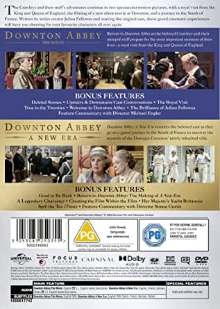 Golden Discs DVD Downton Abbey: The Movie/Downton Abbey: A New Era [DVD]