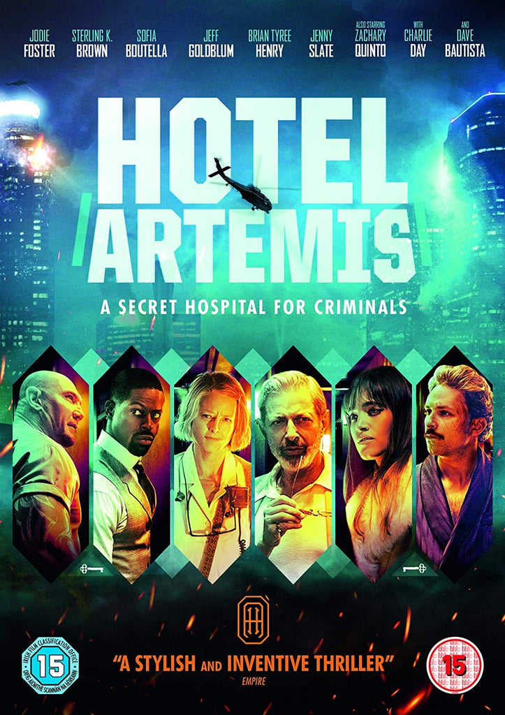 Golden Discs DVD Hotel Artemis - Drew Pearce [DVD]