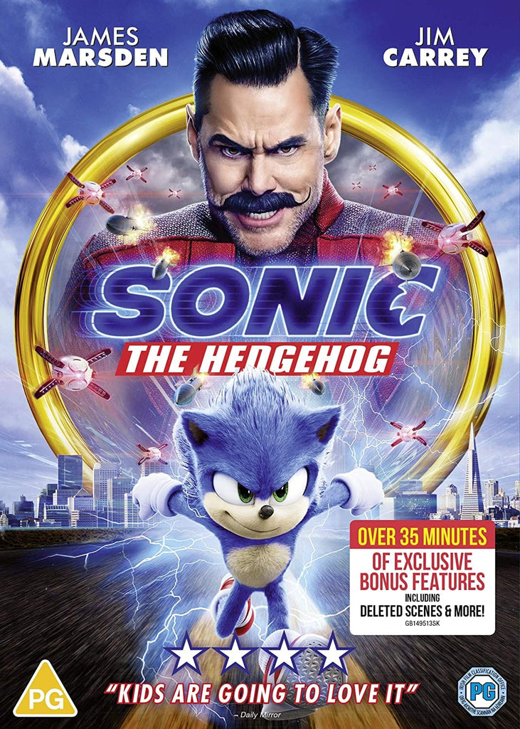 Golden Discs DVD Sonic the Hedgehog - Jeff Fowler [DVD]