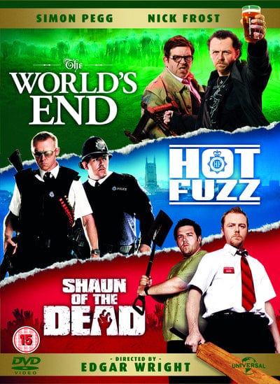 Golden Discs DVD Shaun of the Dead/Hot Fuzz/The World's End - Edgar Wright [DVD]