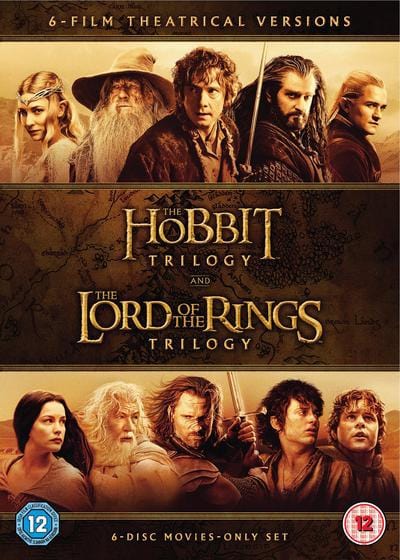 Golden Discs DVD The Hobbit Trilogy/The Lord of the Rings Trilogy - Peter Jackson [DVD]