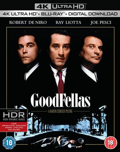 Golden Discs 4K Blu-Ray Goodfellas - Martin Scorsese [4K UHD]