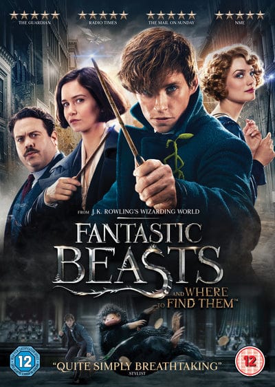 Golden Discs DVD Fantastic Beasts and Where to Find Them - David Yates