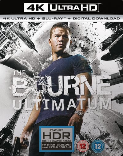 Golden Discs 4K Blu-Ray The Bourne Ultimatum - Paul Greengrass [4K UHD]