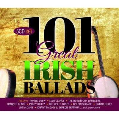 Golden Discs CD 101 Great Irish Ballads:   - Various Artists [CD]