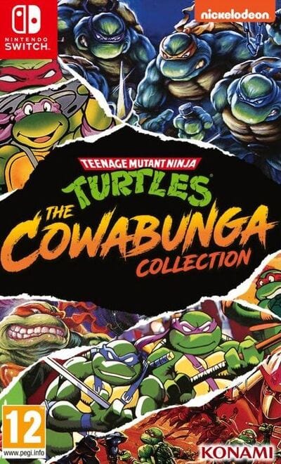 Golden Discs GAME Teenage Mutant Ninja Turtles: The Cowabunga Collection - Konami [GAME]
