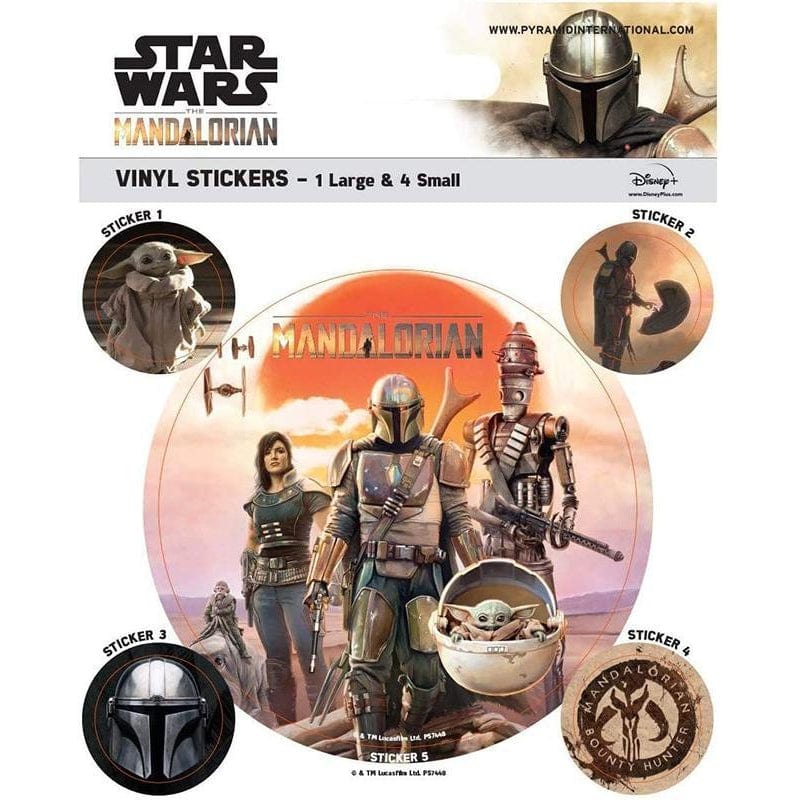 Golden Discs Stickers Star Wars - The Mandalorian [Stickers]
