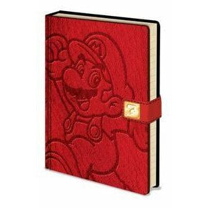 Golden Discs Notebooks Mario Red [Notebook]