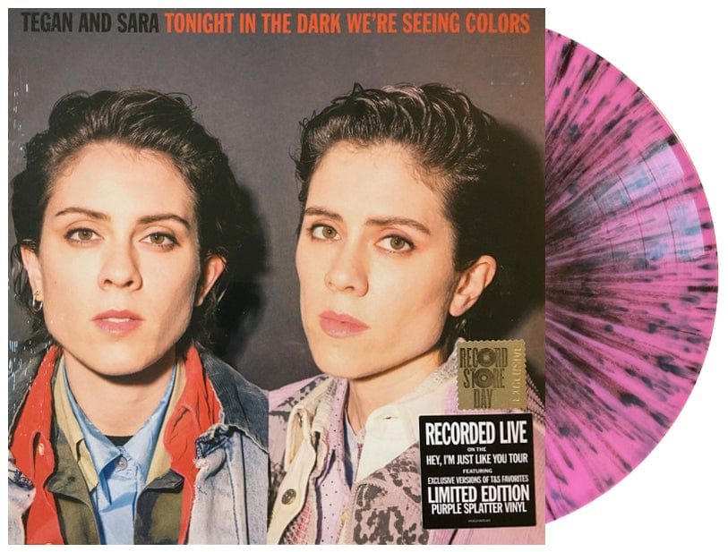Golden Discs VINYL Tonight in the Dark We're Seeing Colors (RSD 2020): - Tegan and Sara [Colour Vinyl]