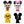 Golden Discs Toys Funko Bitty POP! Disney Classics Season 1 4-pack with Mystery Pop [Toys]