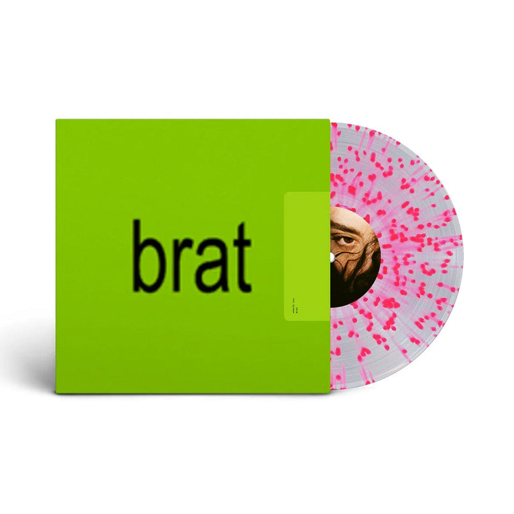 Golden Discs VINYL BRAT (RSD Indie Exclusive Clear & Pink Edition) - Charli XCX [Colour Vinyl]