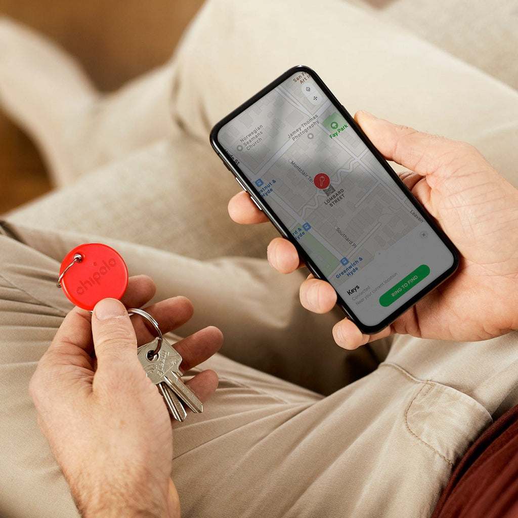 Golden Discs Accessories Chipolo ONE Bluetooth Item Finder - Red [Accessories]