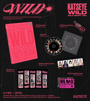 Wild (Golden Discs Exclusive W/ Bonus Track) - KATSEYE [CD]