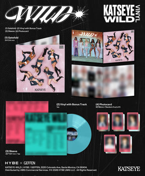 Wild (Golden Discs Exclusive) - KATSEYE [Colour Vinyl]
