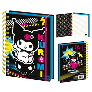 Kuromi (Punk Vibes) A5 Wiro Notebook [Notebook]