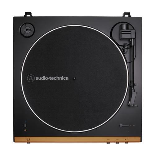 Golden Discs Tech & Turntables AT-LP60xBTBZ Belt Drive Audio Turntable (Black, Brown) [Tech & Turntables]