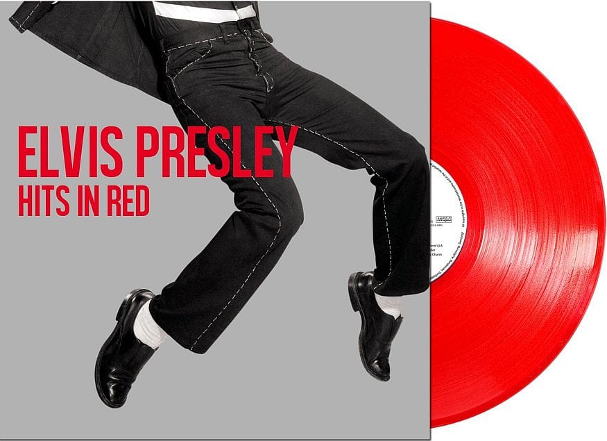 Golden Discs VINYL Hits in Red:   - Elvis Presley [Colour Vinyl]