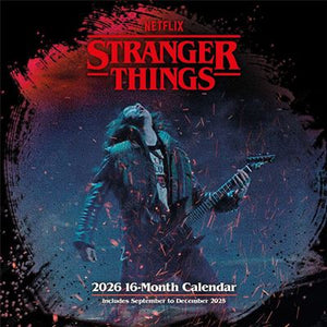 Stranger Things 2026 16-Month Calendar [Calendar]