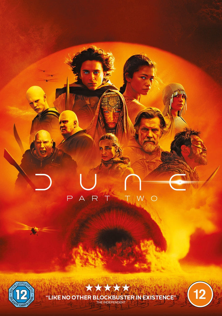 Dune Part Two Denis Villeneuve DVD Golden Discs