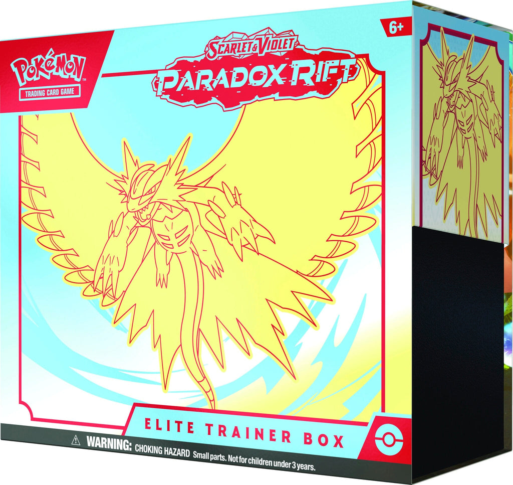 Golden Discs Posters & Merchandise Pokémon TCG: Scarlet & Violet 4 - Paradox Rift - Elite Trainer Box [Toys]
