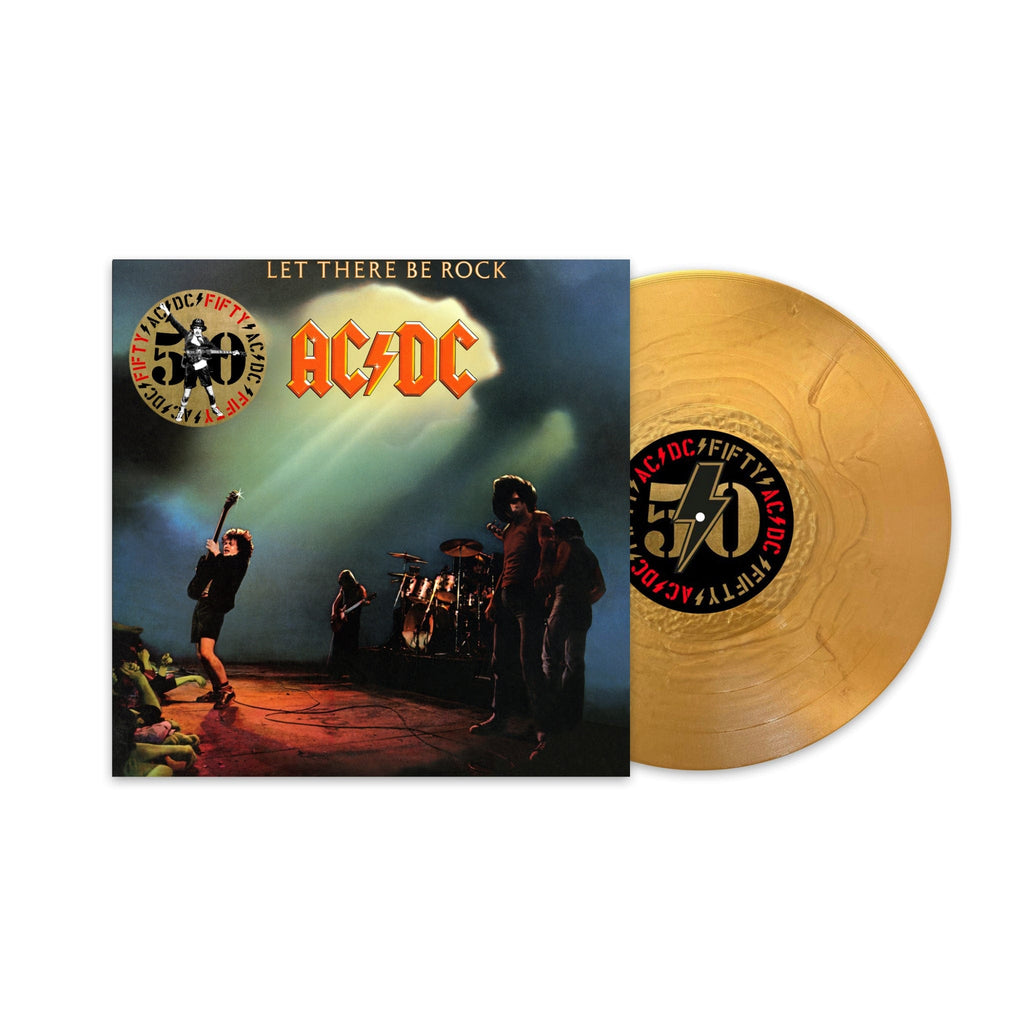 Golden Discs VINYL Let There Be Rock (50th Anniversary Gold Edition) - AC/DC [Colour Vinyl]
