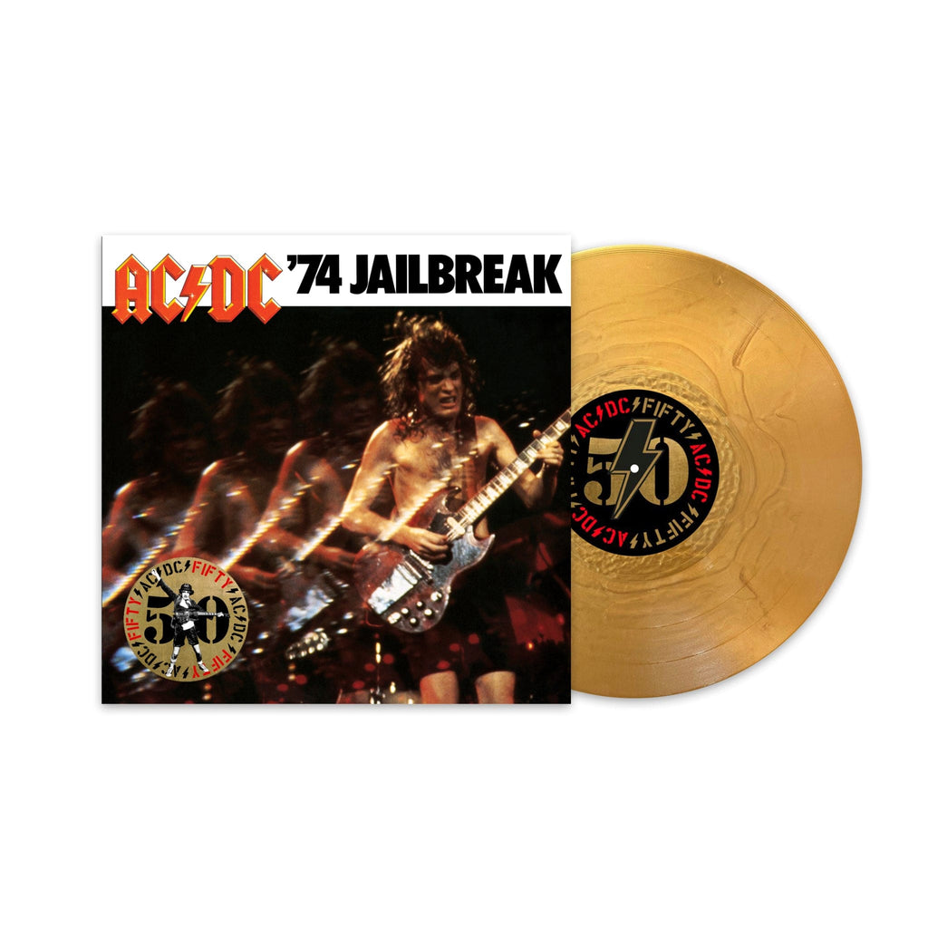 Golden Discs VINYL '74 Jailbreak (50th Anniversary Gold Edition) - AC/DC [Colour Vinyl]
