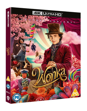 Golden Discs 4K Blu-Ray Wonka - Paul King [4K UHD]
