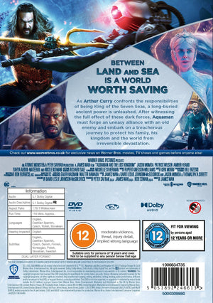 Golden Discs DVD Aquaman and the Lost Kingdom - James Wan [DVD]