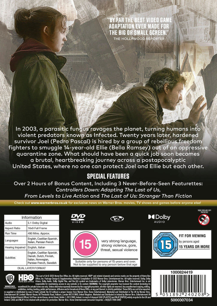 Golden Discs DVD The Last of Us: The Complete First Season - Neil Druckmann [DVD]