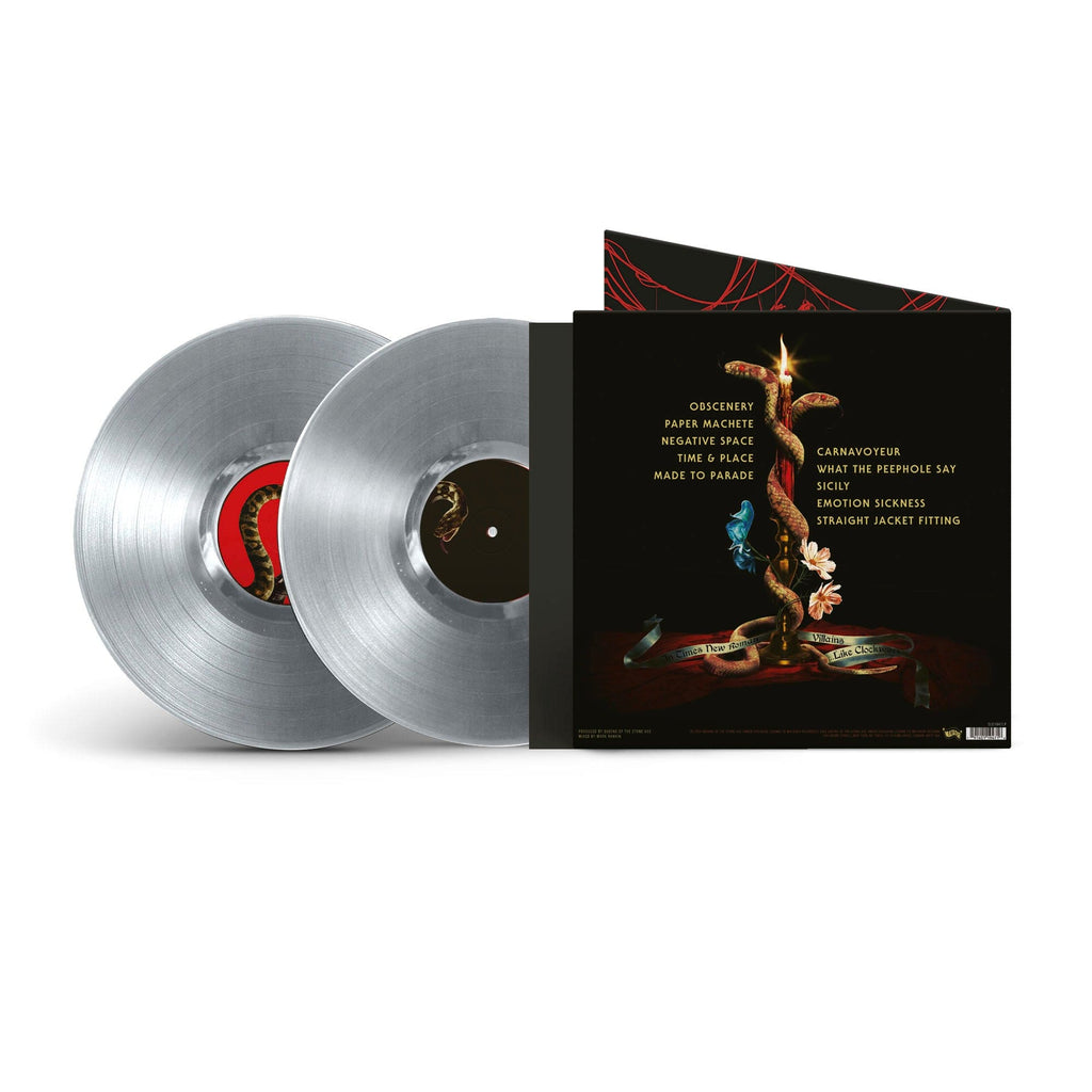 Golden Discs VINYL In Times New Roman - Queens Of The Stone Age [Silver Vinyl]