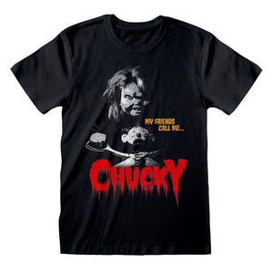 Golden Discs T-Shirts Child´s Play: My friends Call Me Chucky - XL [T-Shirts]