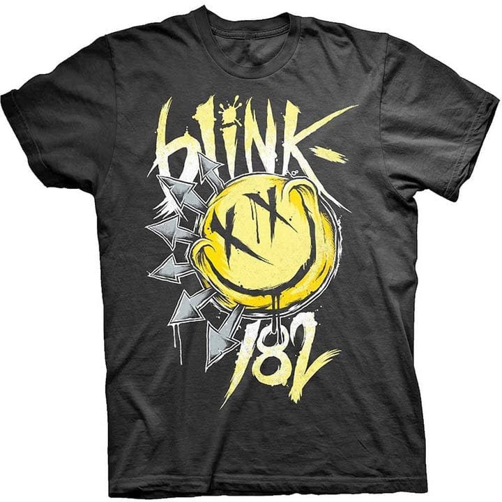 Golden Discs T-Shirts Blink182 - Big Smile Black - Medium [T-Shirts]