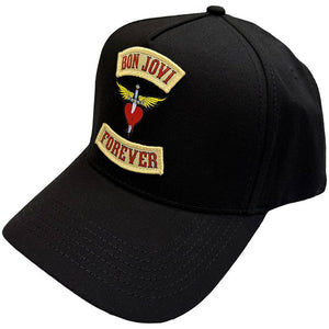 Bon Jovi - Forever Baseball Black Cap [Hats]