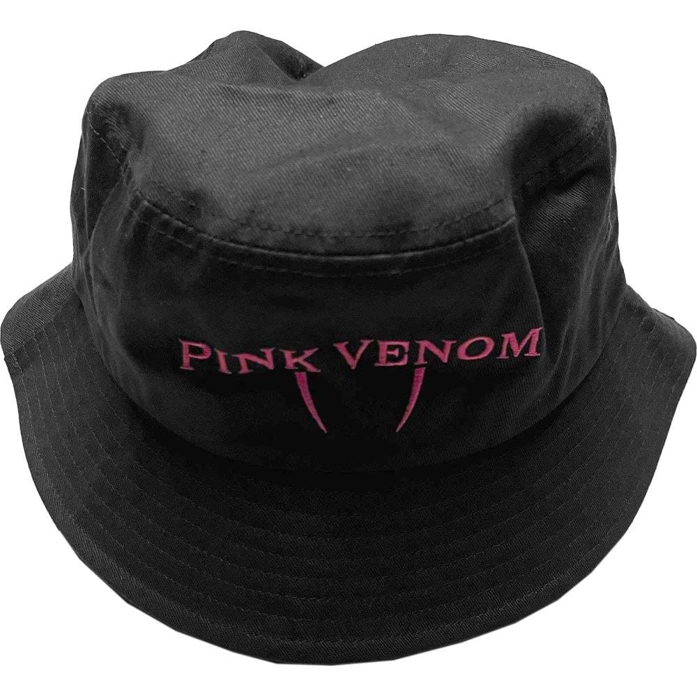Golden Discs Posters & Merchandise Blackpink Bucket hat Pink Venom Black S/M [Hat]
