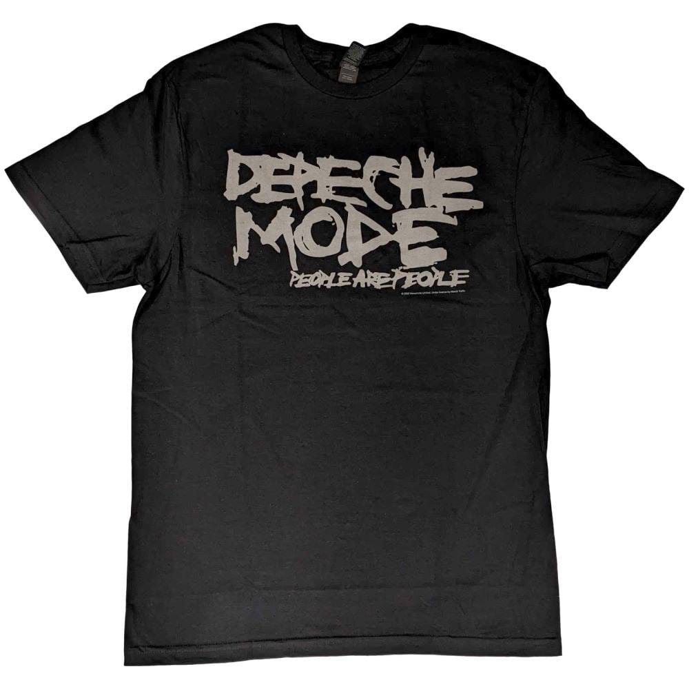 Golden Discs T-Shirts Depeche Mode: People Are People, Black - Medium [T-Shirts]