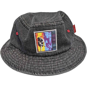 Golden Discs Posters & Merchandise Guns N' Roses Bucket hat Use Your Illusion Black L/XL [Hat]