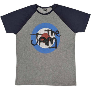 The Jam: Vintage Logo - Grey/Blue - Medium [T-Shirts]