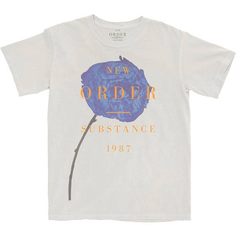 Golden Discs T-Shirts New Order - Spring Substance Logo - Small [T-Shirts]