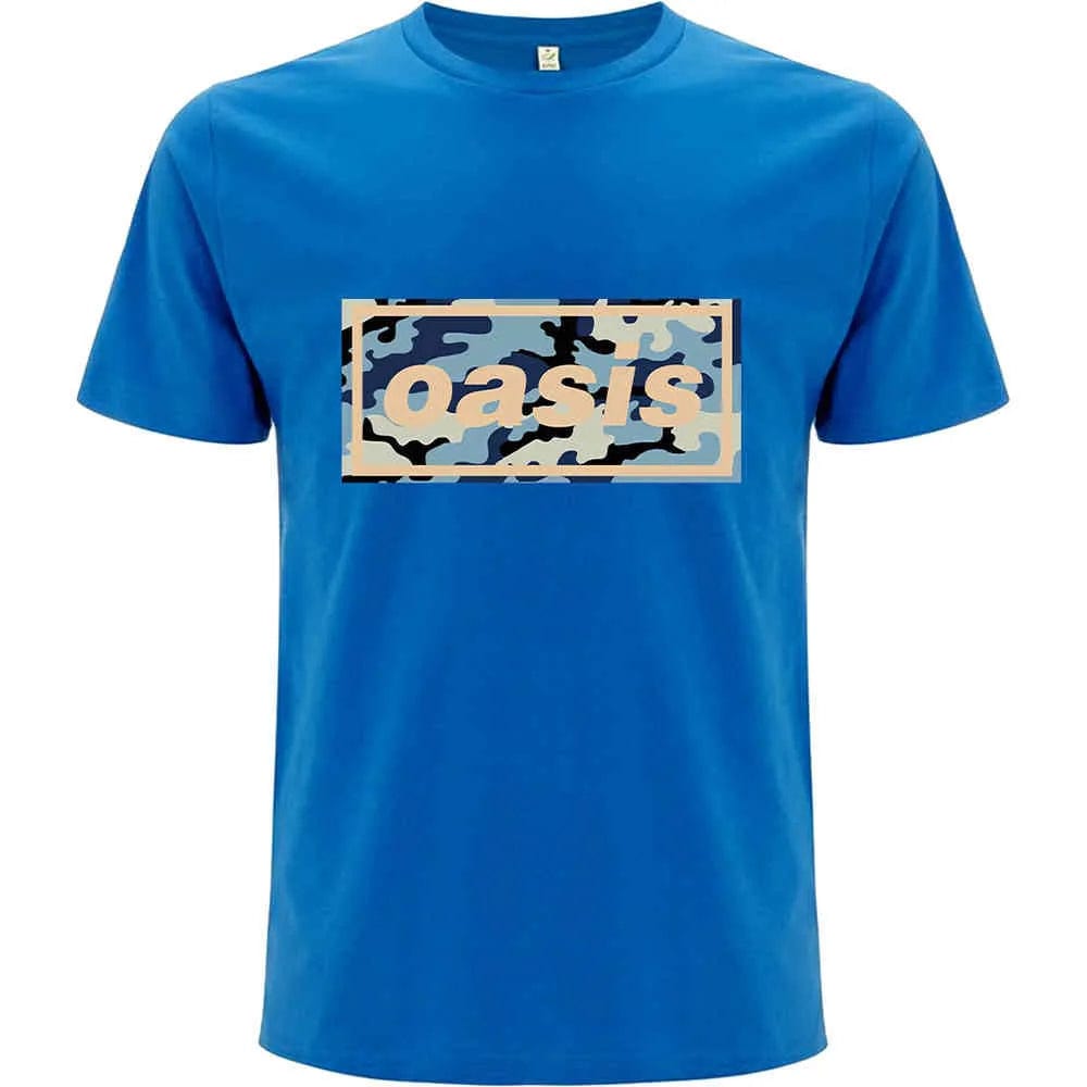 Golden Discs T-Shirts Oasis: Camo Logo - XL [T-Shirts]