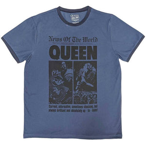 Queen: News Of The World 40th Front Page - 2XL [T-Shirts]