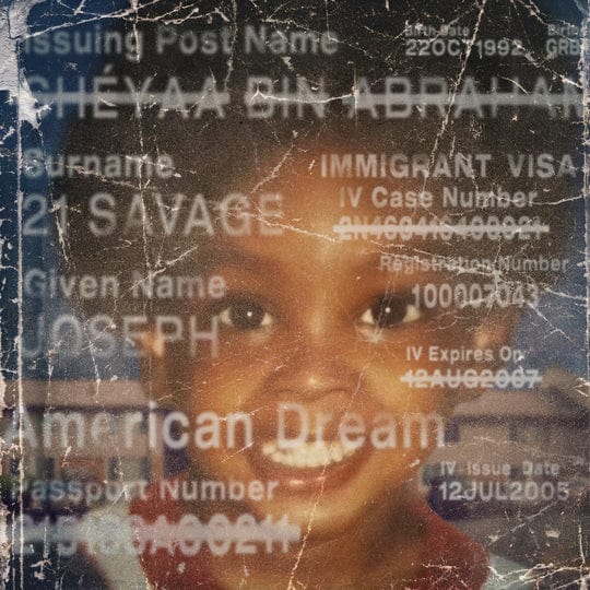 Golden Discs Pre-Order Vinyl American Dream - 21 Savage [VINYL]