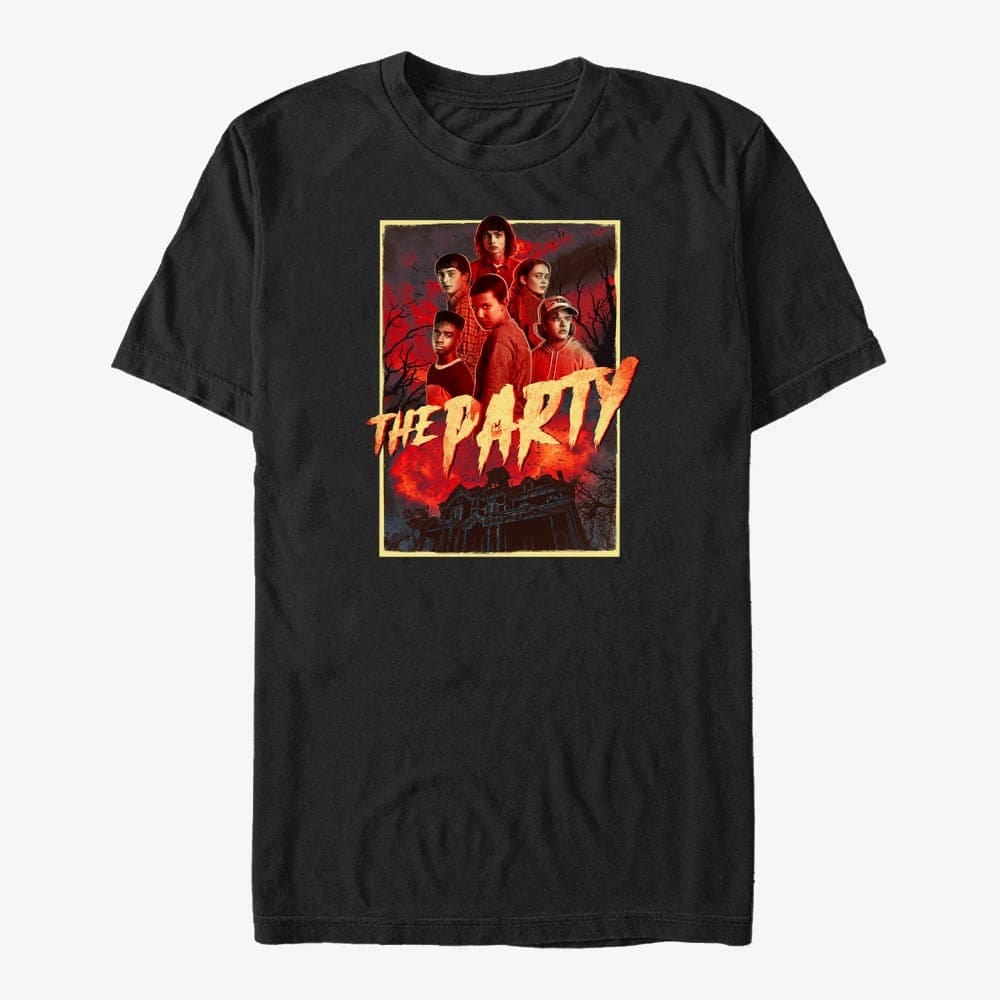 Golden Discs T-Shirts Stranger Things: Party - Large [T-Shirts]