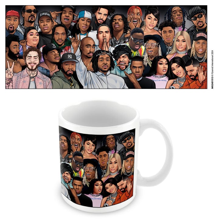 Golden Discs Posters & Merchandise Legends (Hip Hop Icons) 11Oz/315Ml White Mug [Mug]