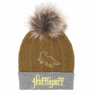 Golden Discs Posters & Merchandise Harry Potter - Hufflepuff House Pom Pom Beanie - Yellow [Hat]
