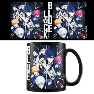 Blue Lock (Shattered Glass) Black Pod Mug [Mug]