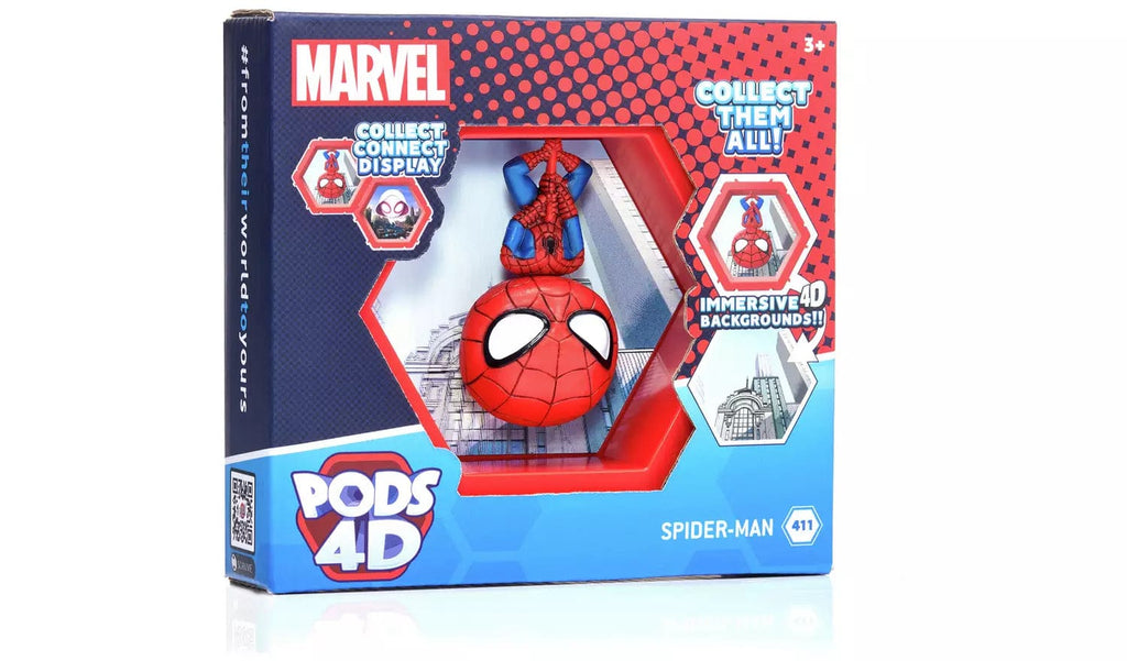 Golden Discs Toys Marvel POD Spider-Man 4D Collectible Figure [Toys]