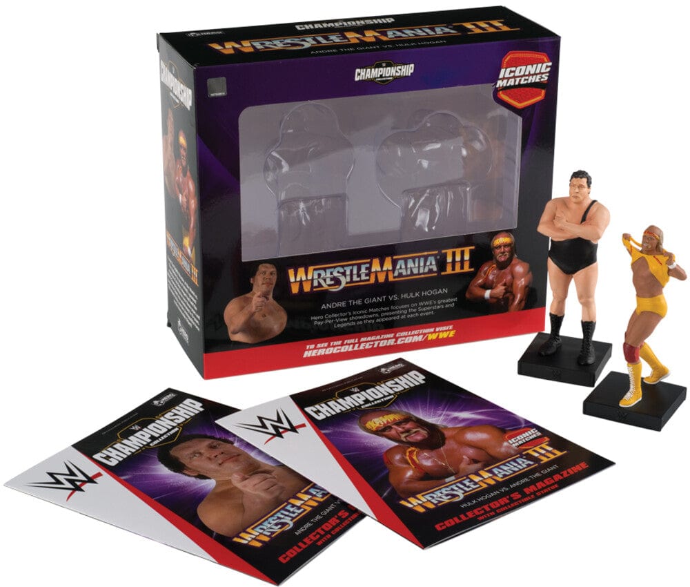 Golden Discs Statue Wrestlemania 3 - Andre The Giant And Hulk Hogan [Statue]