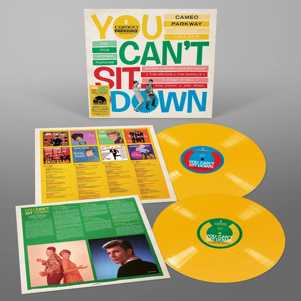 Golden Discs VINYL You Can't Sit Down: Cameo Parkway Dance Crazes (RSD 2021) - Various Artists [Colour Vinyl]